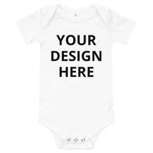 Load image into Gallery viewer, Baby short sleeve one piece - Melanated Vibes
