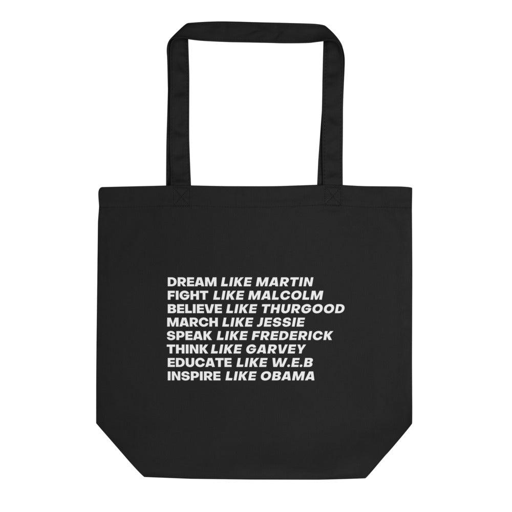 Dream Like Martin Eco Tote Bag - Melanated Vibes