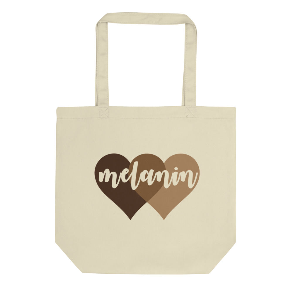 Melanin Hearts Eco Tote Bag