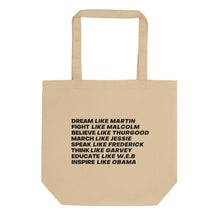 Load image into Gallery viewer, Dream Like Martin Eco Tote Bag - Melanated Vibes
