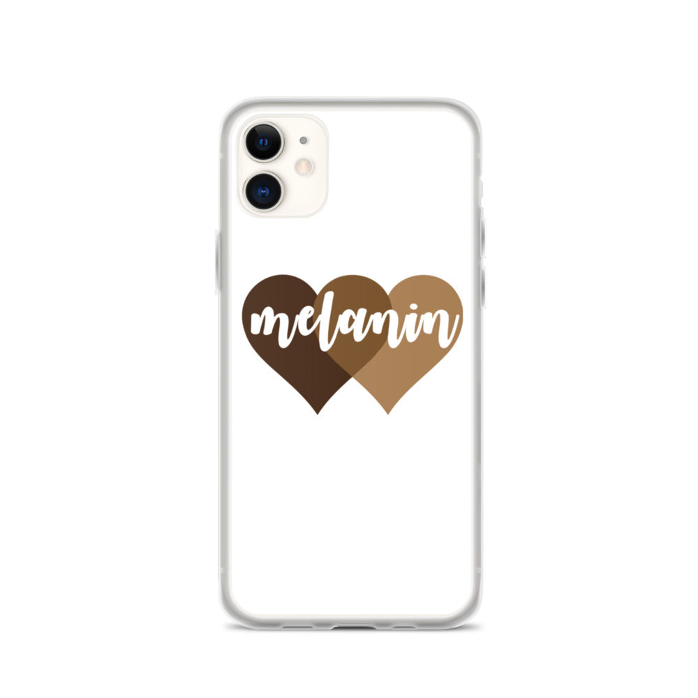 Melanin Hearts iPhone Case