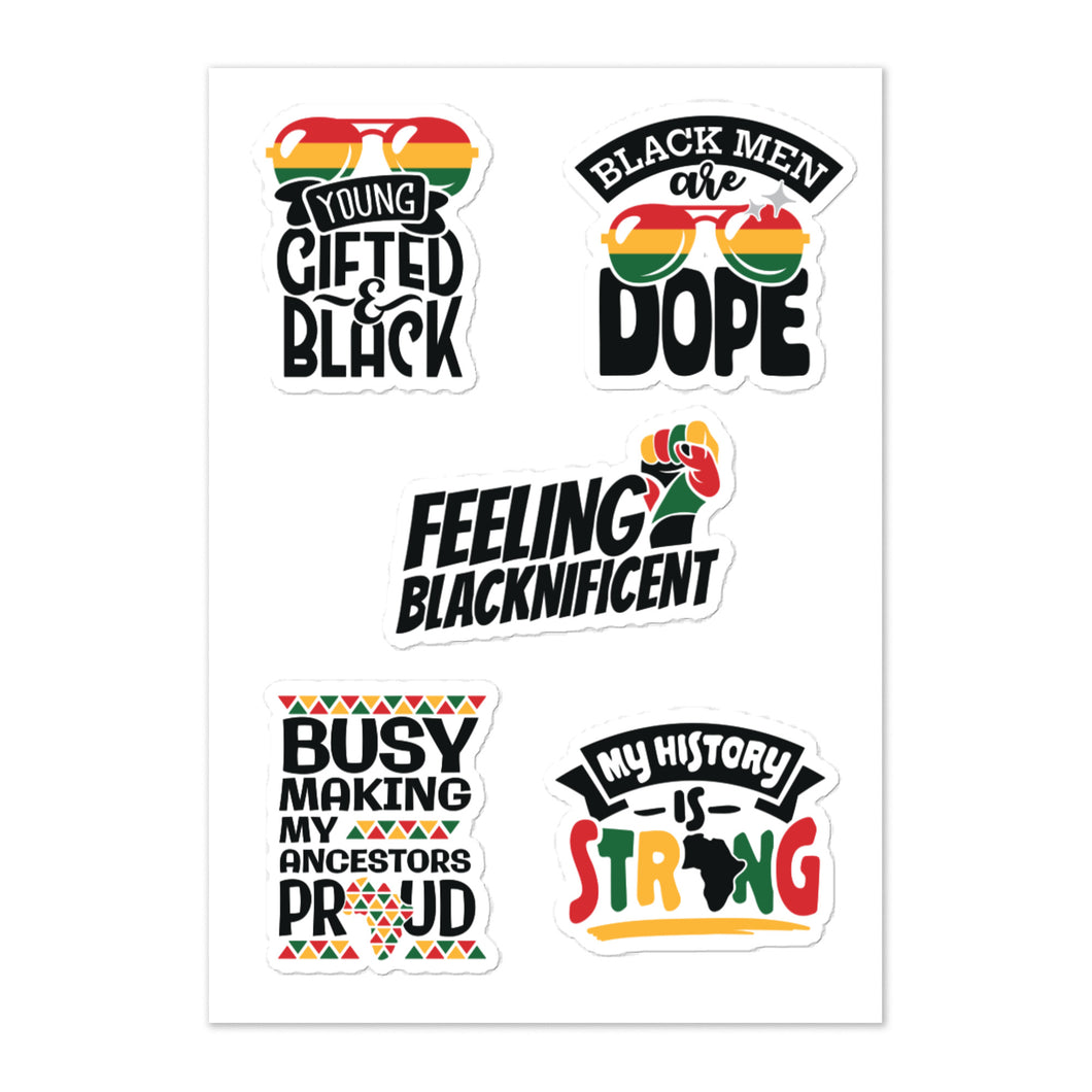 Black Excellence Sticker sheet