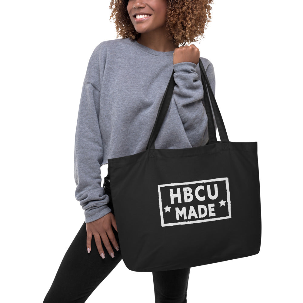 HBCU Made Large Organic Tote Bag