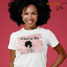 Load image into Gallery viewer, I&#39;m Built for This Brick Background Unisex Tee
