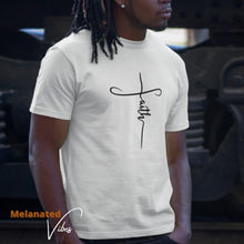 Load image into Gallery viewer, Faith Unisex Tee - Melanated Vibes
