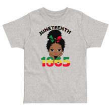 Load image into Gallery viewer, Little Girl Juneteenth Toddler Tee
