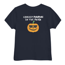 Load image into Gallery viewer, Coolest Pumpkin in the Patch Unisex Toddler Tee
