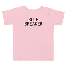 Load image into Gallery viewer, Rule Breaker Toddler Tee
