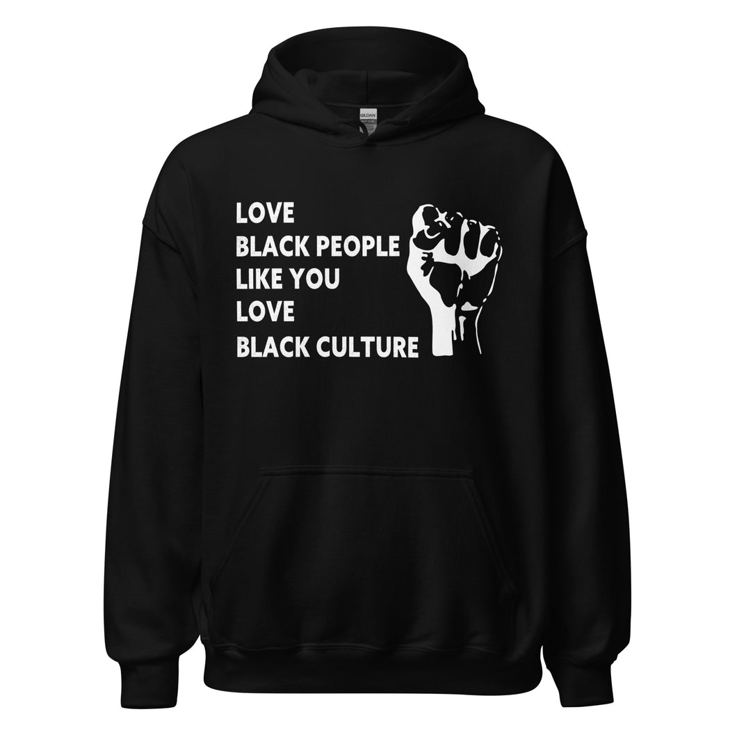 Love Black People Unisex Hoodie