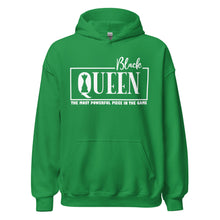 Load image into Gallery viewer, Black Queen Chess Piece Unisex Hoodie
