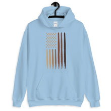 Load image into Gallery viewer, Melanin Flag Unisex Hoodie
