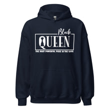 Load image into Gallery viewer, Black Queen Chess Piece Unisex Hoodie
