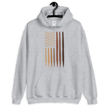 Load image into Gallery viewer, Melanin Flag Unisex Hoodie
