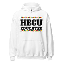 Load image into Gallery viewer, HBCU Educated Tribal Design Unisex Hoodie
