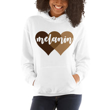 Load image into Gallery viewer, Melanin Hearts Unisex Hoodie
