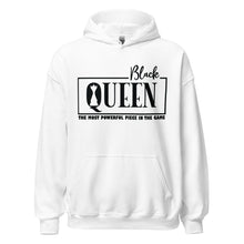 Load image into Gallery viewer, Black Queen Chess Piece Unisex Hoodie
