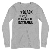 Load image into Gallery viewer, Black Joy Unisex Long Sleeve Tee - Melanated Vibes
