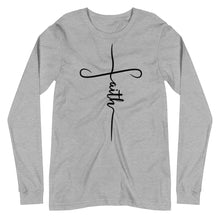 Load image into Gallery viewer, Faith Unisex Long Sleeve Tee
