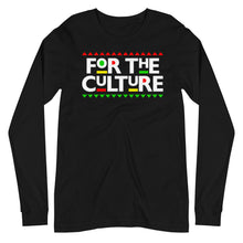 Load image into Gallery viewer, For The Culture Unisex Long Sleeve Tee
