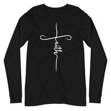 Load image into Gallery viewer, Faith Unisex Long Sleeve Tee
