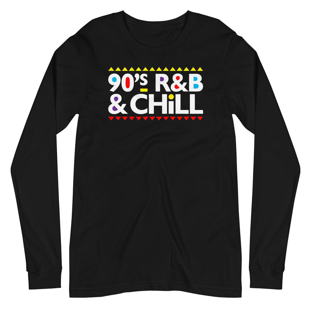 90s R&B & Chill Unisex Long Sleeve Tee