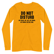 Load image into Gallery viewer, Do Not Disturb Unisex Long Sleeve Tee
