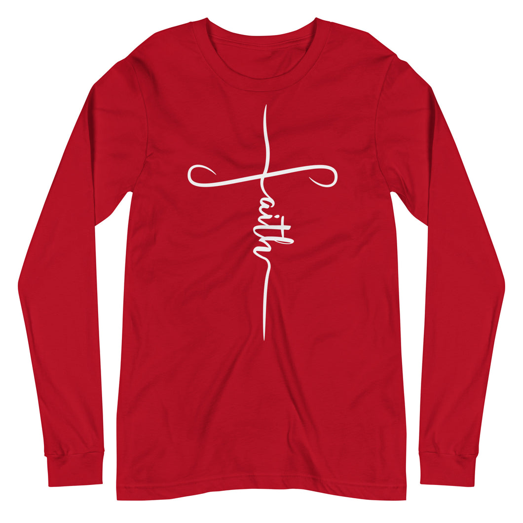 Faith Unisex Long Sleeve Tee