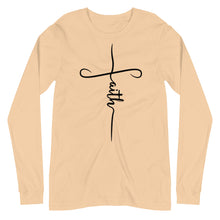 Load image into Gallery viewer, Faith Unisex Long Sleeve Tee
