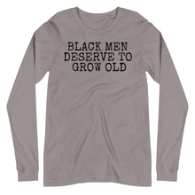 Load image into Gallery viewer, Black Men Deserve Unisex Long Sleeve Tee
