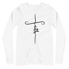 Load image into Gallery viewer, Faith Unisex Long Sleeve Tee
