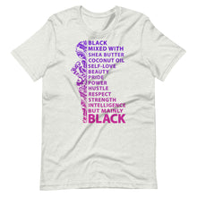 Load image into Gallery viewer, Black Mixed With Shea Butter Unisex Tee
