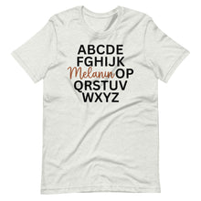 Load image into Gallery viewer, Melanin ABCs Unisex Tee
