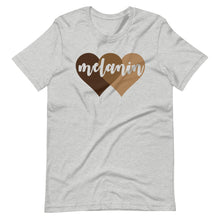 Load image into Gallery viewer, Melanin Hearts Unisex Tee
