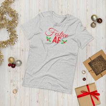 Load image into Gallery viewer, Festive AF Unisex Tee - Melanated Vibes
