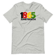 Load image into Gallery viewer, 1865 Juneteenth Unisex Tee - Melanated Vibes
