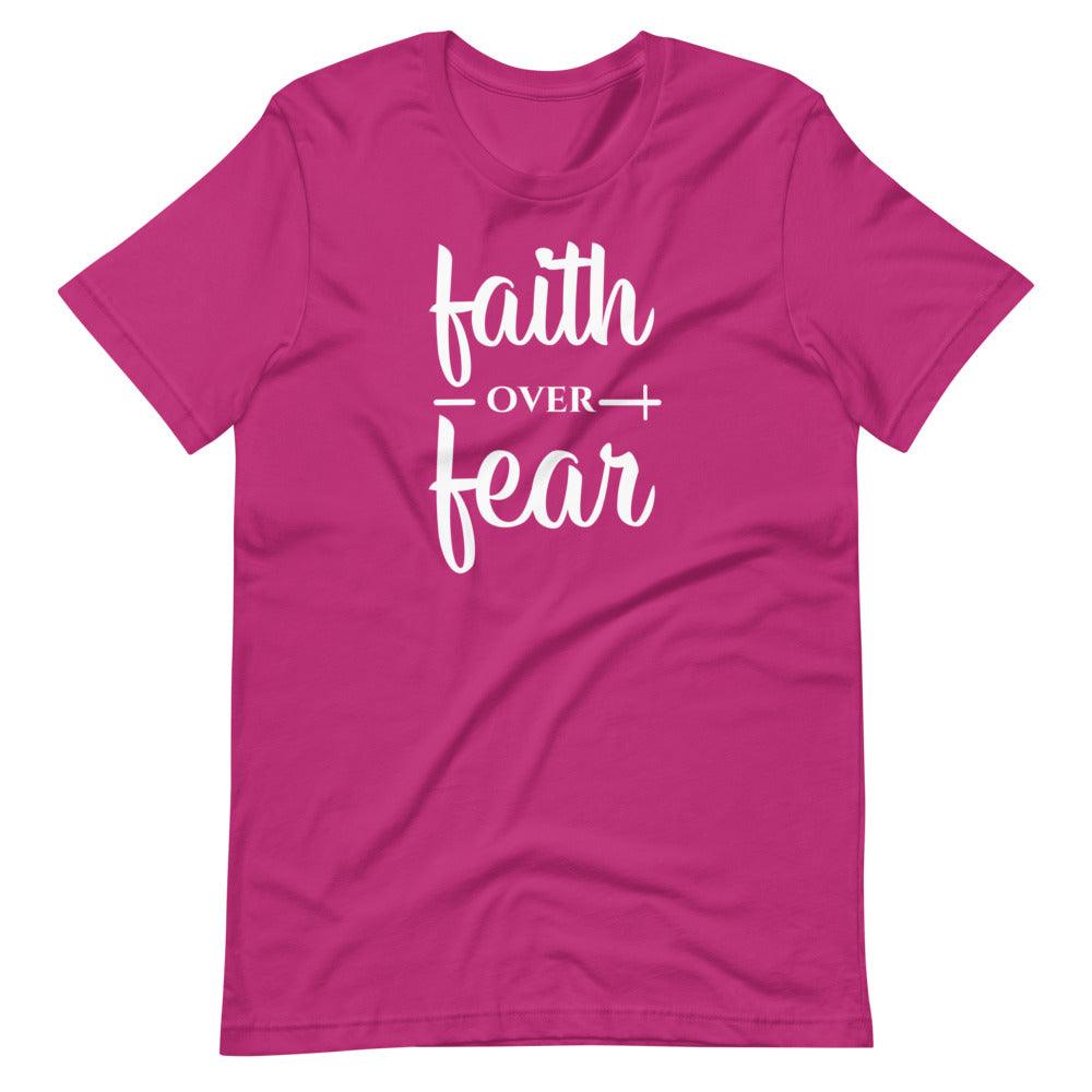 Faith Over Fear Unisex Tee - Melanated Vibes