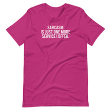 Load image into Gallery viewer, Offering Sarcasm Unisex Tee
