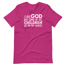 Load image into Gallery viewer, I Love God But Unisex Tee
