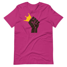 Load image into Gallery viewer, Black Power Crown Unisex Tee
