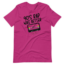 Load image into Gallery viewer, 90&#39;s Rap Was Better Unisex Tee
