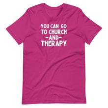 Load image into Gallery viewer, Church and Therapy Unisex Tee
