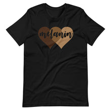 Load image into Gallery viewer, Melanin Hearts Unisex Tee
