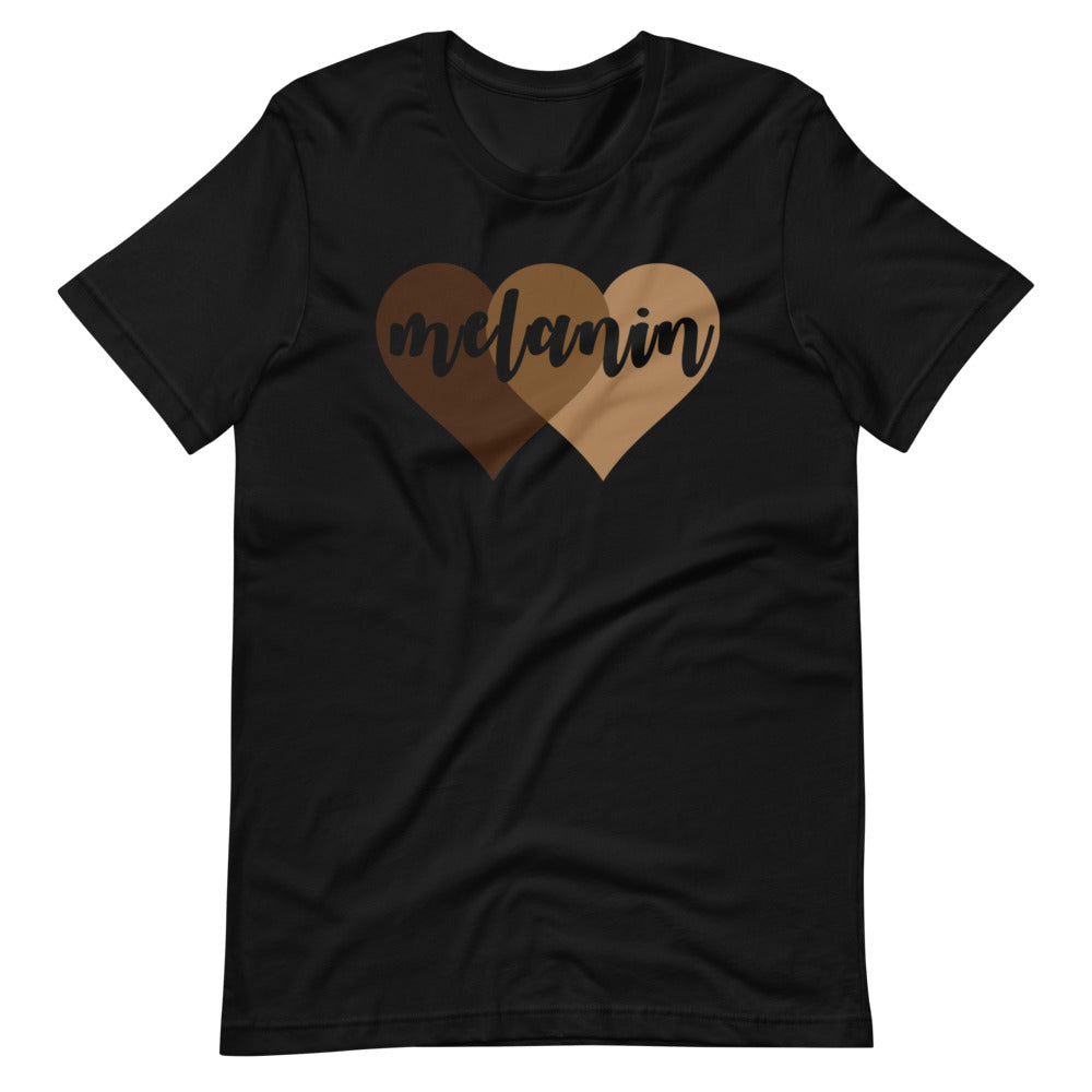 Melanin Hearts Unisex Tee