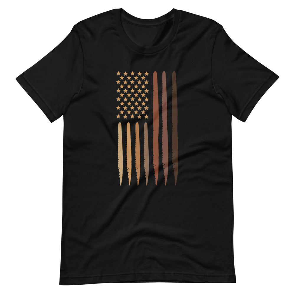 Melanin Flag Unisex Tee