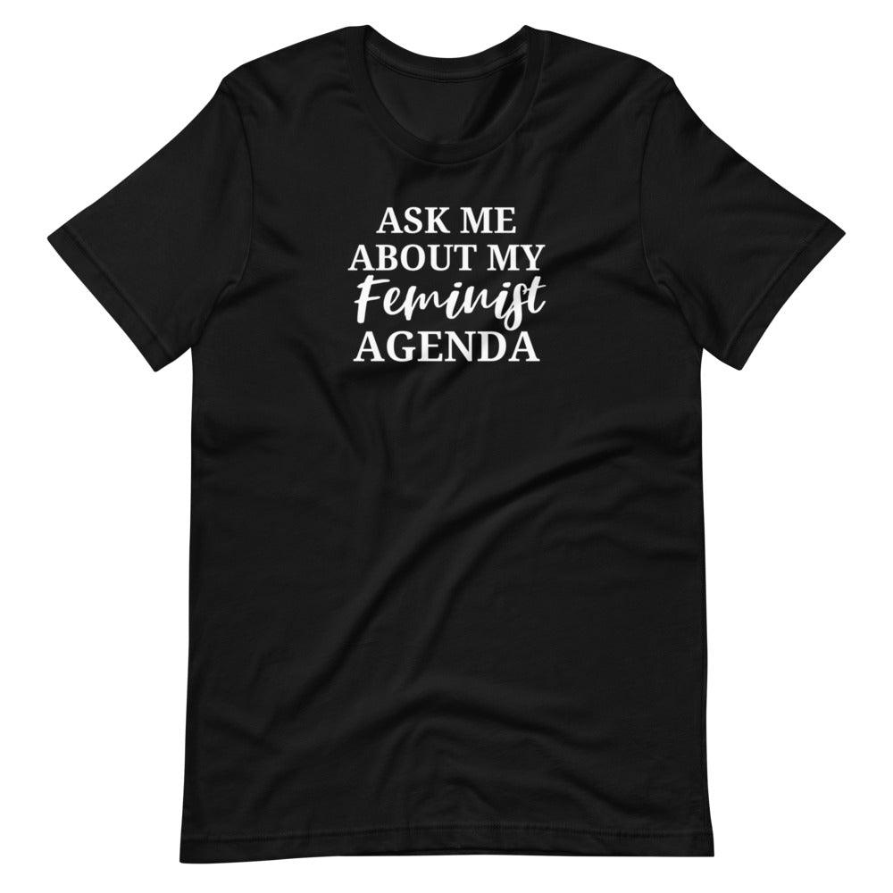 Feminist Agenda Unisex Tee - Melanated Vibes