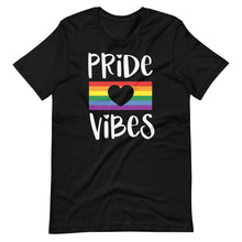 Load image into Gallery viewer, Pride Vibes Unisex Tee
