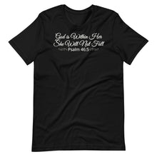 Load image into Gallery viewer, God Is Within Her Unisex Tee
