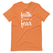 Load image into Gallery viewer, Faith Over Fear Unisex Tee - Melanated Vibes
