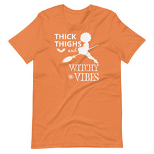 Load image into Gallery viewer, Thick Thighs Witchy Vibes Unisex Tee
