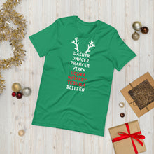 Load image into Gallery viewer, Blitzen Unisex Holiday Tee
